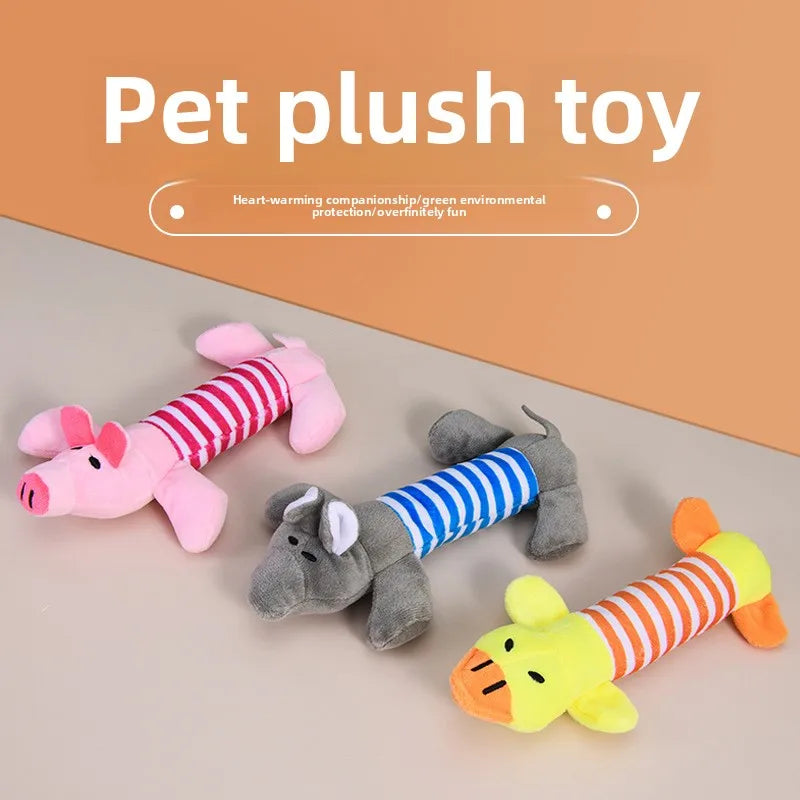 Juguetes de peluche vocales para perros