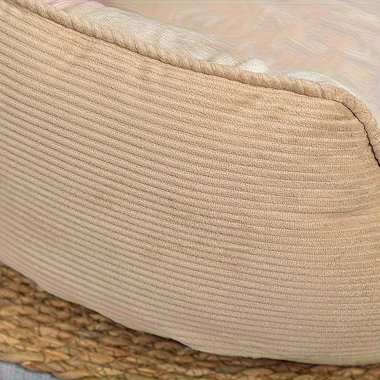 Cama de peluche suave y acogedora para perros