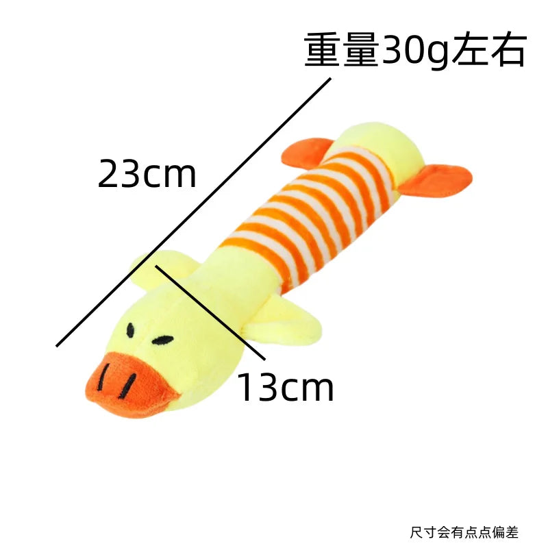 Juguetes de peluche vocales para perros