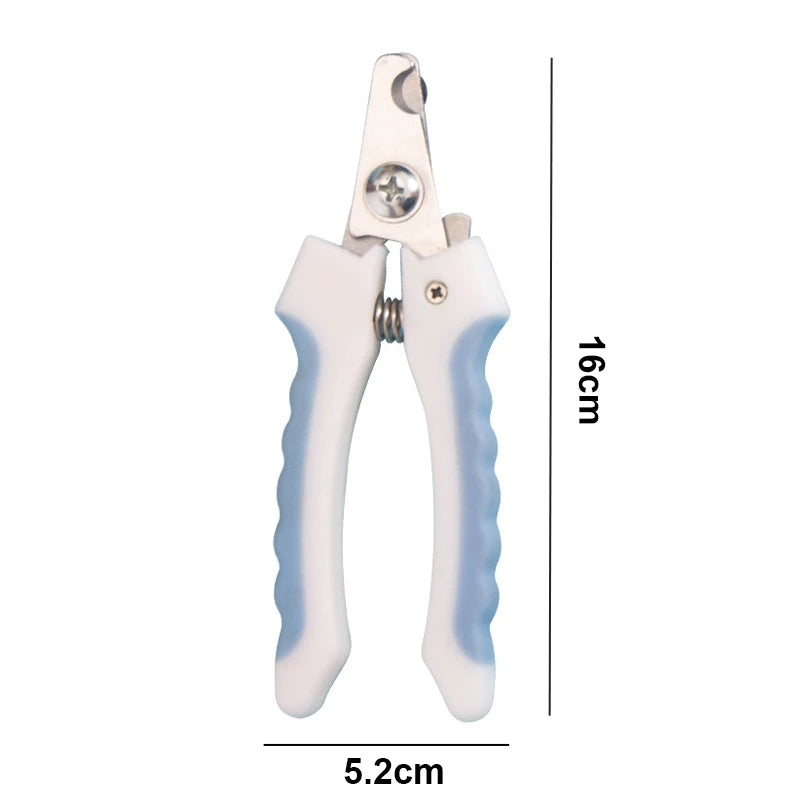 Cortaúñas profesional para mascotas con protector de seguridad