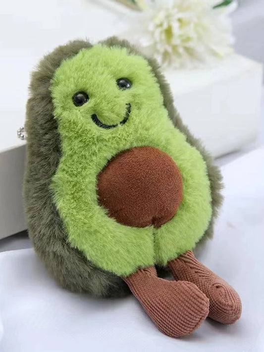 Lindo juguete de peluche de aguacate para mascotas