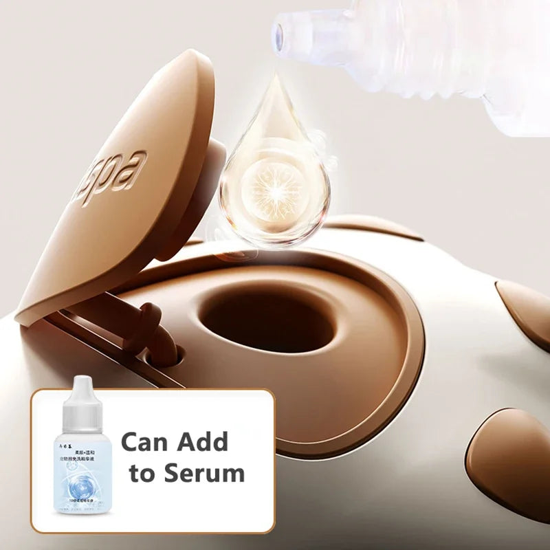 Cepillo para mascotas 3 en 1 con vapor