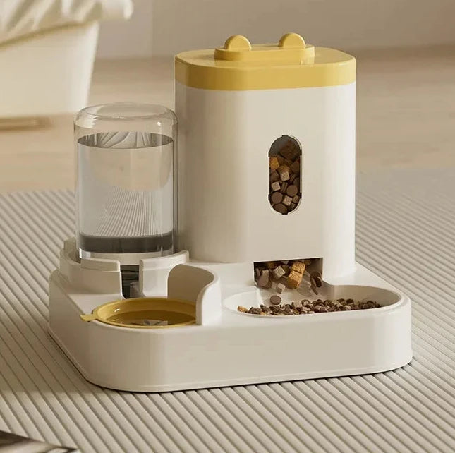 Comedero de doble cuenco