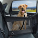 Asiento de malla impermeable para mascotas en el coche 