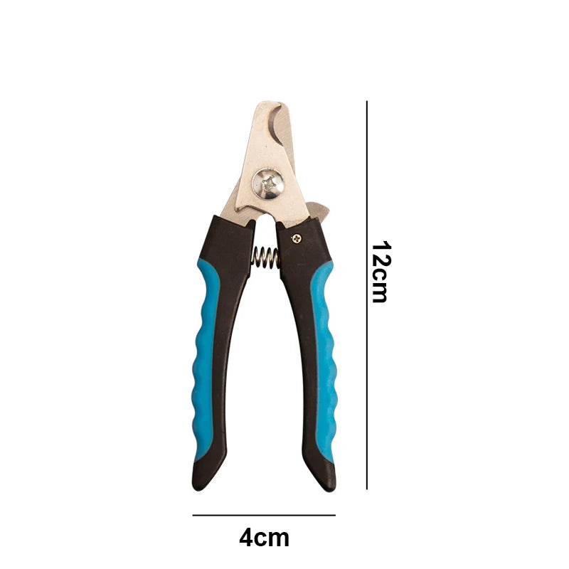 Cortaúñas profesional para mascotas con protector de seguridad