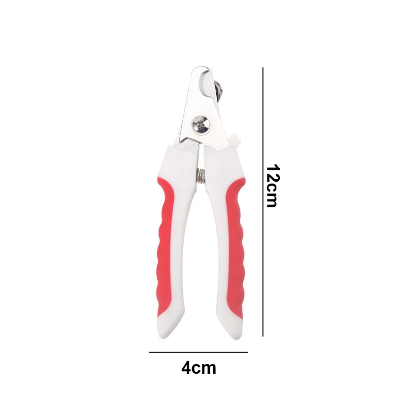 Cortaúñas profesional para mascotas con protector de seguridad