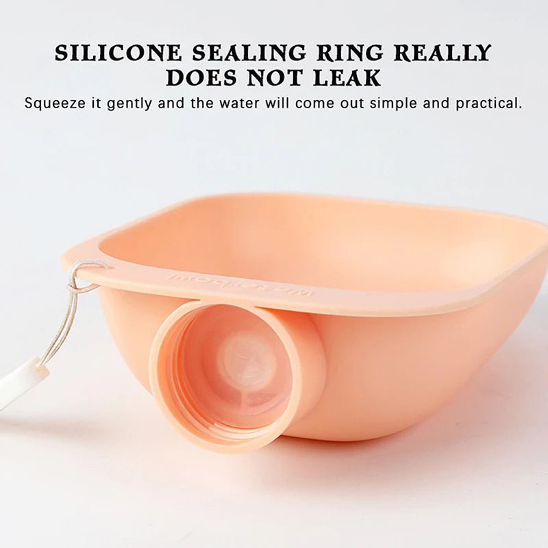 Botella de agua de viaje para mascotas