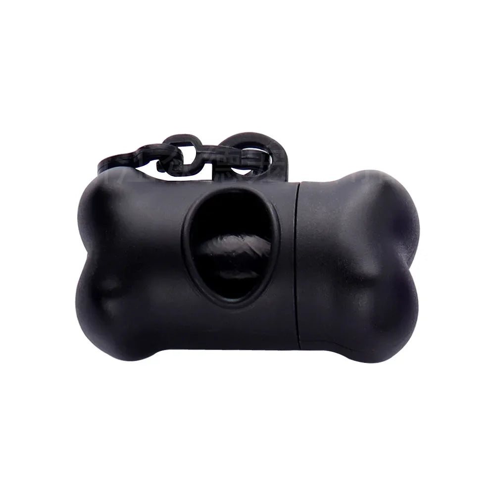 1 dispensador de bolsas con forma de hueso